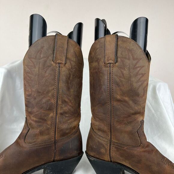 Durango Women's Boot RD4112 Tan Distress Leather Size 7.5 M - Picture 5 of 8
